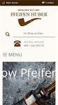 Mobile Screenshot of pfeifen-huber.de